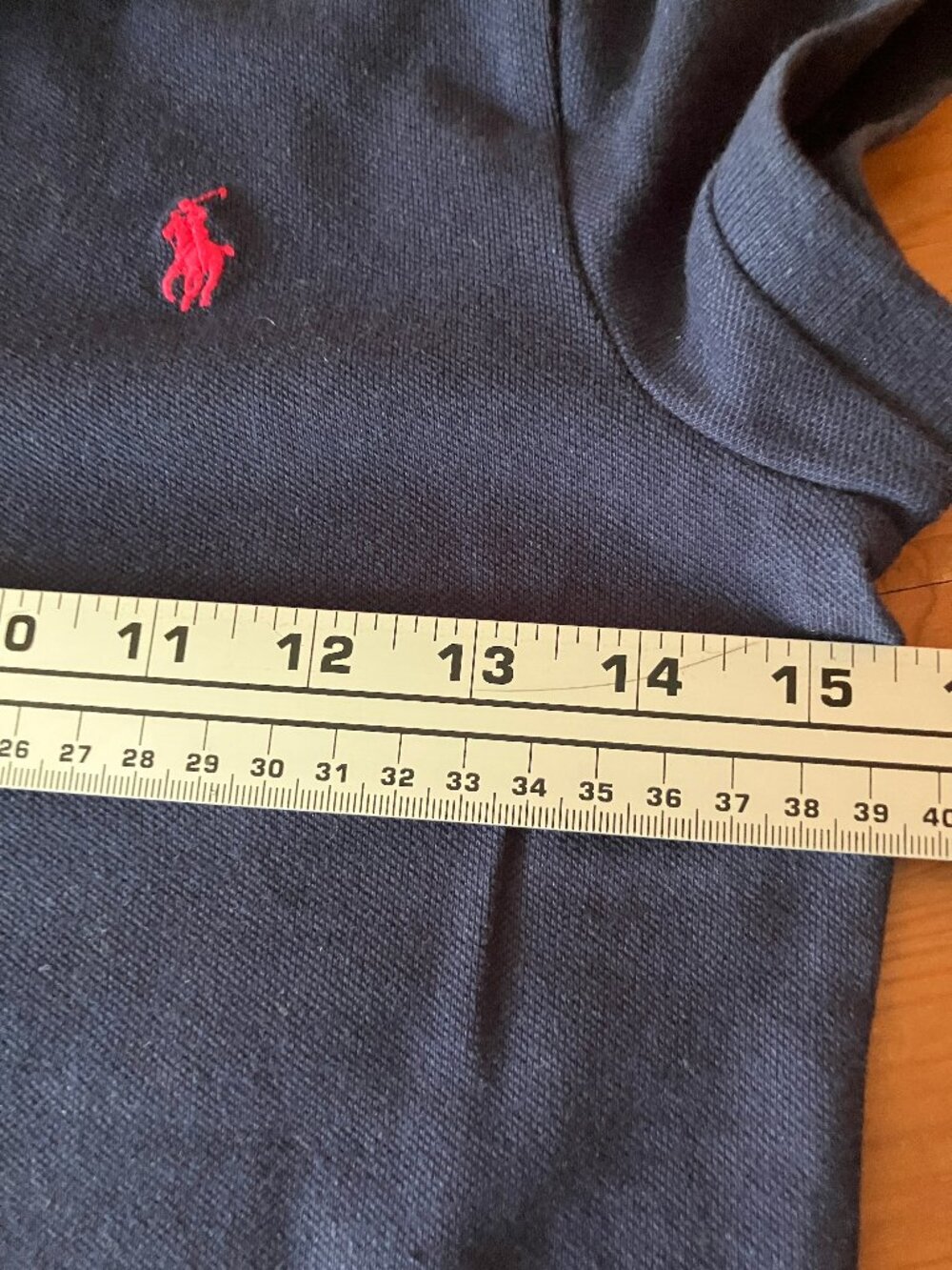 RALPH LAUREN Boy's Polo Shirt Navy Blue, Short slvs, Size L (12-14), New - Picture 7 of 8
